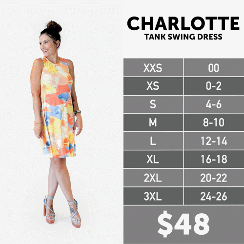 Charlotte Size Chart